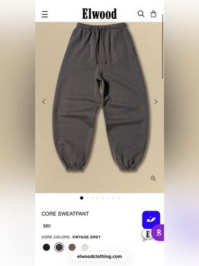 Elwood Core Sweatpant